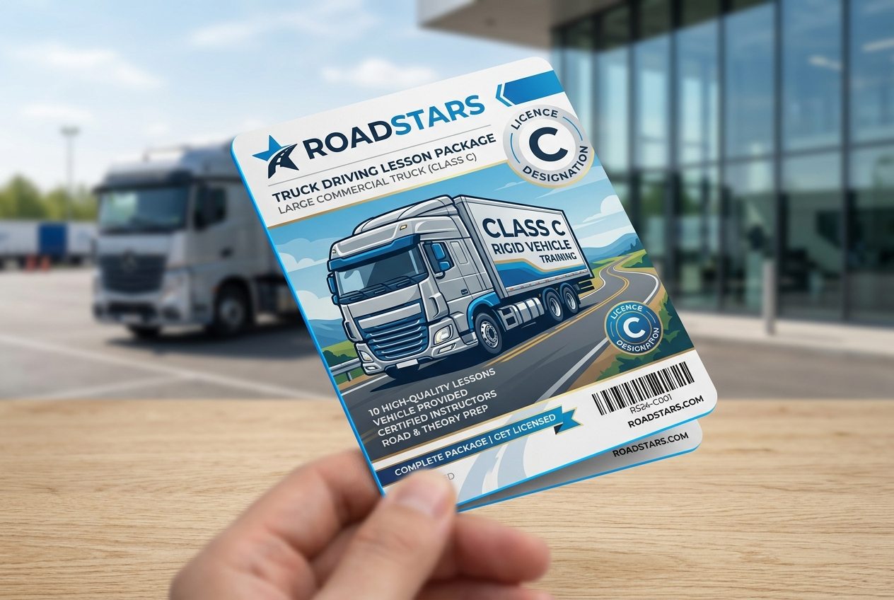 Zusätzliche Fahrstunde C | LKW - Fahrschule Roadstars Graz - Führerschein - gut, schnell, günstig, einfach